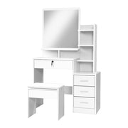 Artiss Rose Dressing Table Set - White