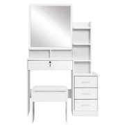 Artiss Rose Dressing Table Set - White