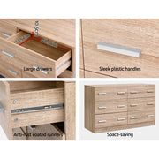 Artiss Simple 6-drawer Lowboy