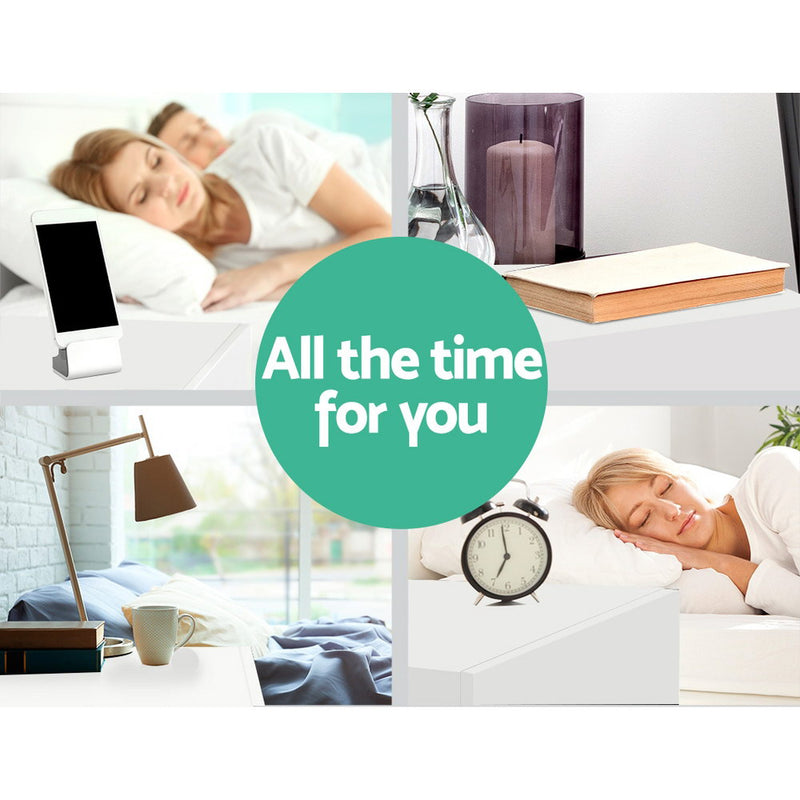 Artiss 2-drawer Chest Bedside Table