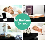 Artiss Coley 3-drawer LED Bedside Table