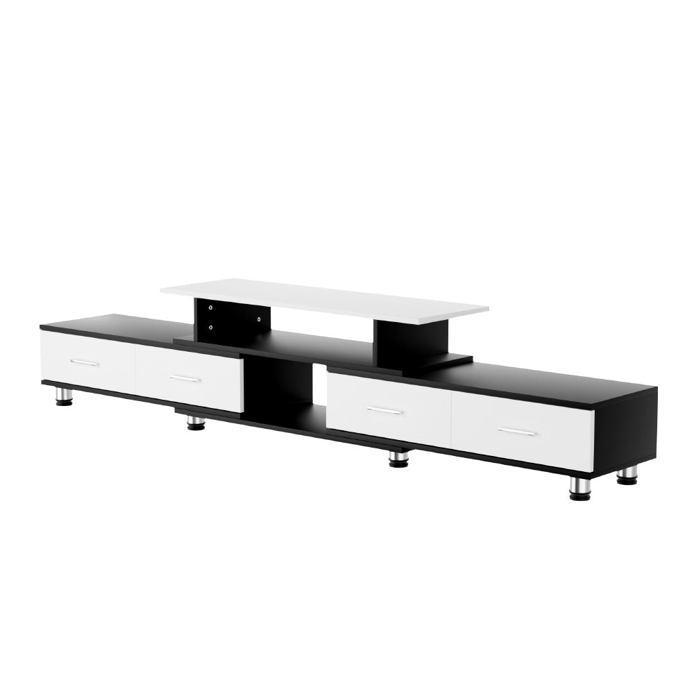 Artiss TV Entertainment Unit Stand Wooden 160CM To 220CM Stora