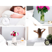 Bedside Tables Drawer Side Table Nightstand White Storage Cabinet White Lamp