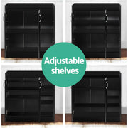 Artiss 2 Doors Shoe Cabinet Storage Cupboard