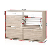 Artiss 2 Tier Shoe Cabinet