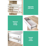 Artiss 2 Tier Shoe Cabinet