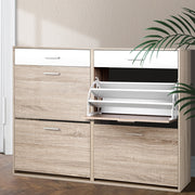 Artiss 2 Tier Shoe Cabinet