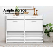 Artiss 2 Tier Shoe Cabinet