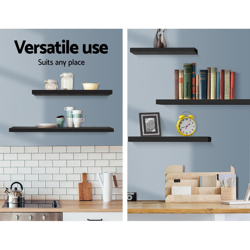 Artiss 3 Piece Floating Wall Shelves