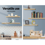 Artiss 3 Piece Floating Wall Shelves