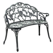 Gardeon Victorian Garden Bench Green