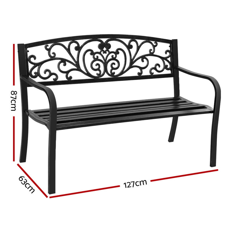 Gardeon Cast Iron Garden Bench