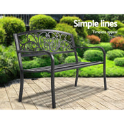 Gardeon Cast Iron Garden Bench