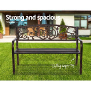 Gardeon Cast Iron Garden Bench