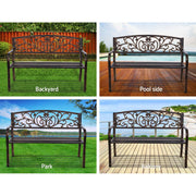 Gardeon Cast Iron Garden Bench