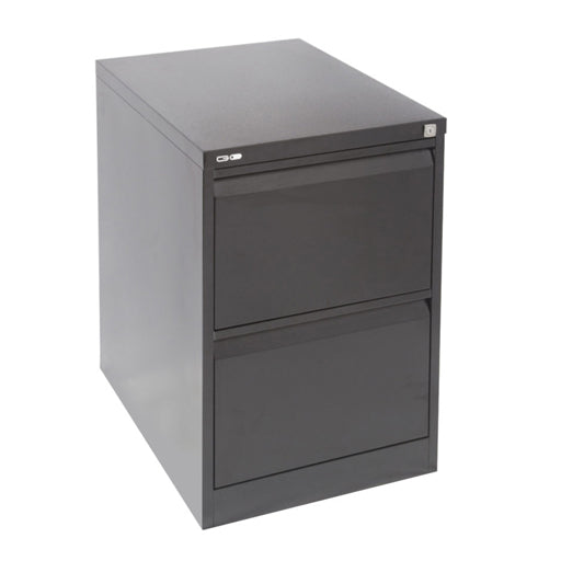 Rapidline GO Vertical Filing Cabinets Black Ripple Two