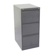 Rapidline GO Vertical Filing Cabinets Graphite Ripple Three