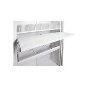 Rapidline Go Pull Out File Reference Shelf For Tambour Door Unit 740mm W x 390mm D x 35mm T - Suitable For 900mm W White China