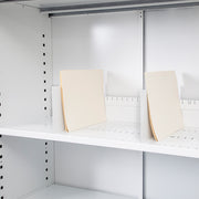 Rapidline Go Slotted Shelf For Tambour Door Unit 1050mm W x 390mm D x 25mm H White