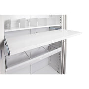Rapidline Go Pull Out File Reference Shelf For Tambour Door Unit 1030mm W x 390mm D x 35mm T - Suitable For 1200mm W White China