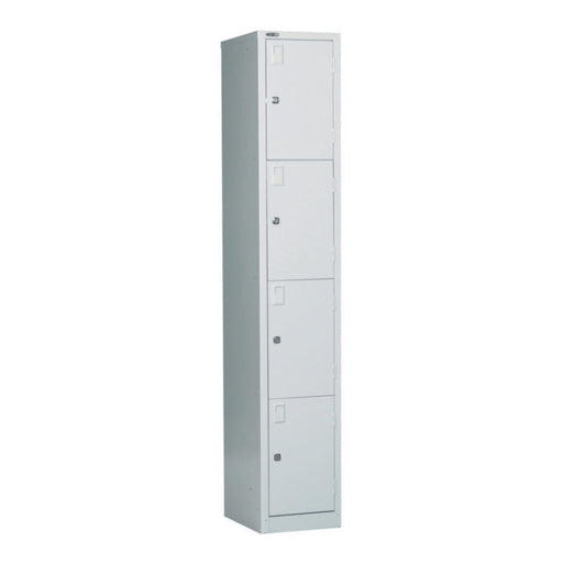 Rapidline Four Door GO Locker Silver Gray