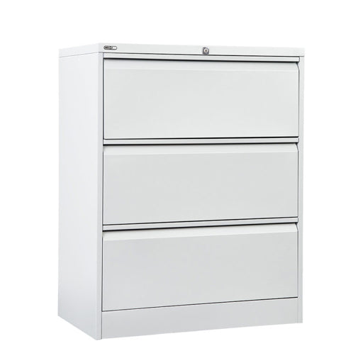 Rapidline GO Lateral Filing Cabinets White China Three