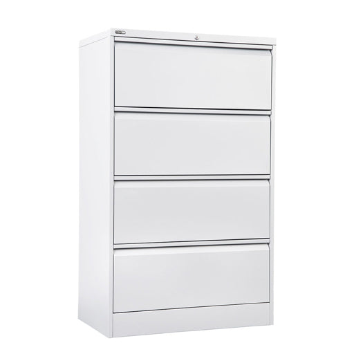 Rapidline GO Lateral Filing Cabinets White China Four