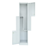 Rapidline GO Step Locker Silver Gray