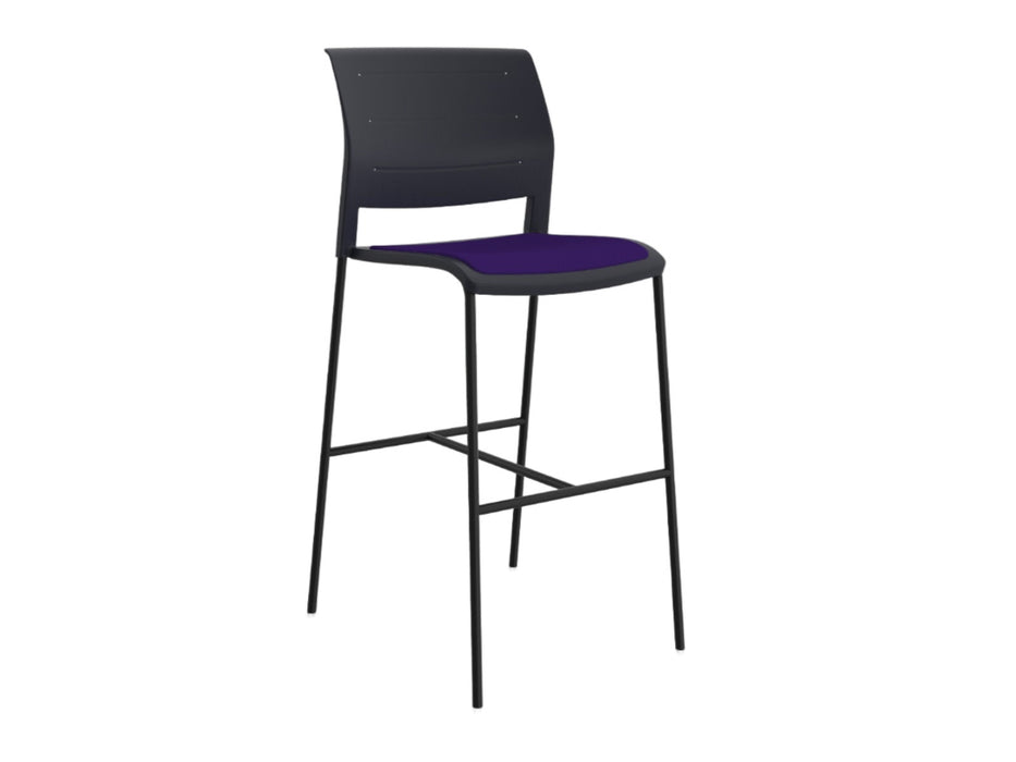 Game Chair Black Barstool