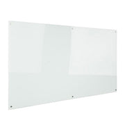 Rapidline Glass Writing Board with Chrome Fittings