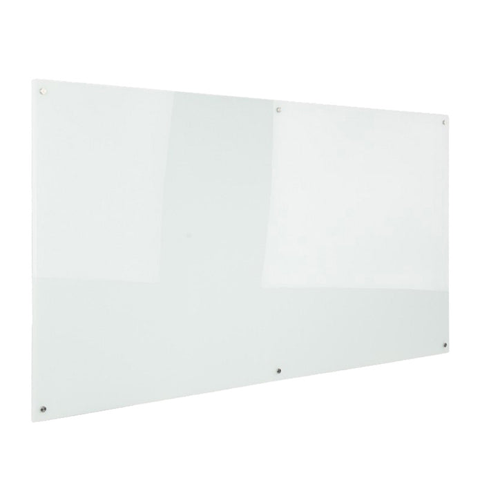 Rapidline Glass Writing Board with Chrome Fittings