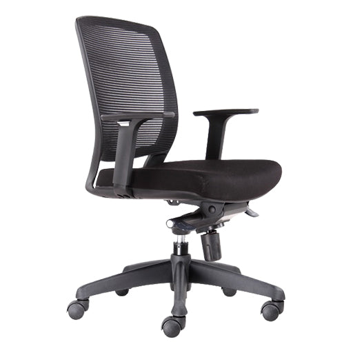 Rapidline Hartley Mesh Back Adjustable Arms Ergonomic Office Task Chair
