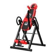 Everfit Inversion Table Gravity Stretcher Inverter Foldable Home Fitness Gym Red