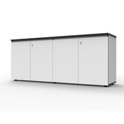 Rapidline Infinity Swing Door Cupboards 1800W x 450D x 730H Natural White