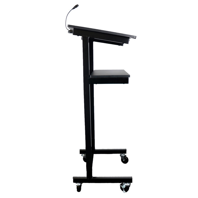 Rapidline Heavy Duty Mobile Lectern with LED Light