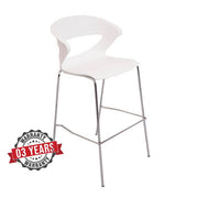 Rapidline Polypropylene Shell Bar Stool