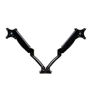 2 Arms Adjustable Monitor Screen Holder - Black