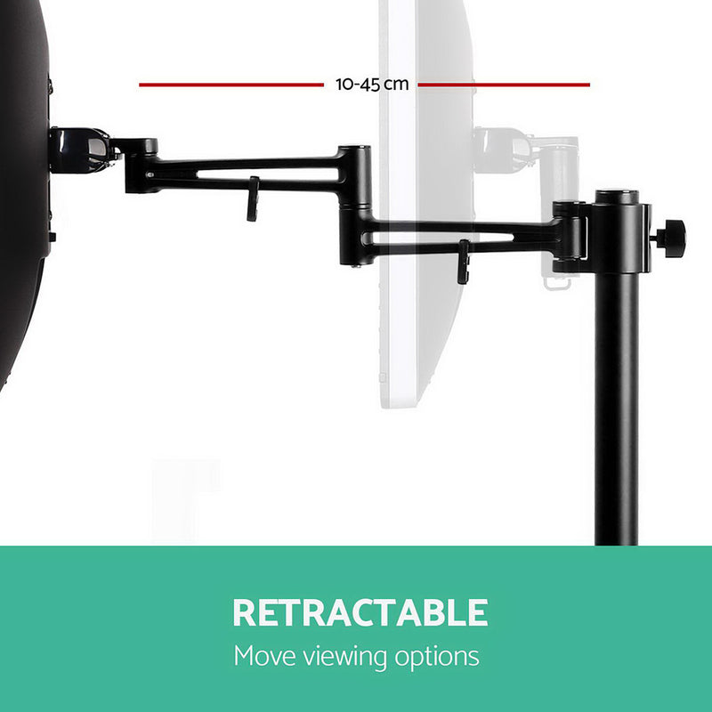 Adjustable Monitor Arm Desk Mounted - Black