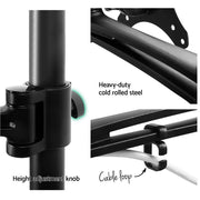 Adjustable Monitor Arm Desk Mounted - Black