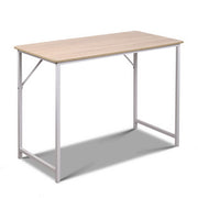 Artiss Minimalist Metal Computer Study Desk - White