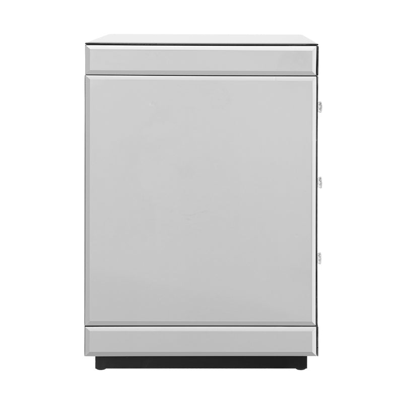 Artiss Presia Mirror Bedside Table