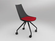 Luna Chair with Castor Base