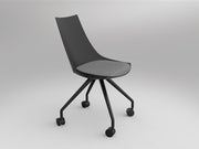 Luna Chair with Castor Base