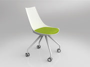 Luna Chair with Castor Base