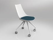 Luna Chair with Castor Base