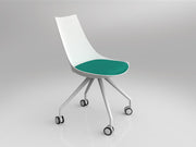 Luna Chair with Castor Base