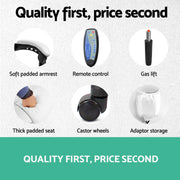 8 Point PU Leather Reclining Massage Chair