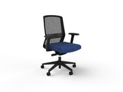 Motion Sync Chair with Lumbar Deep Blue Option