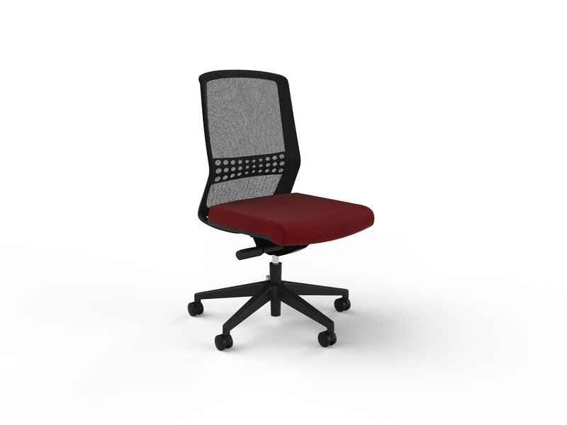 Motion Sync Chair with Lumbar Chili Red NO