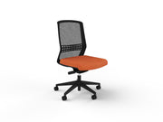 Motion Sync Chair with Lumbar Sunset Orange NO